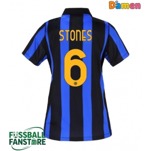 Inter Milan John Stones #6 Replik Heimtrikot Damen 2026-27 Kurzarm